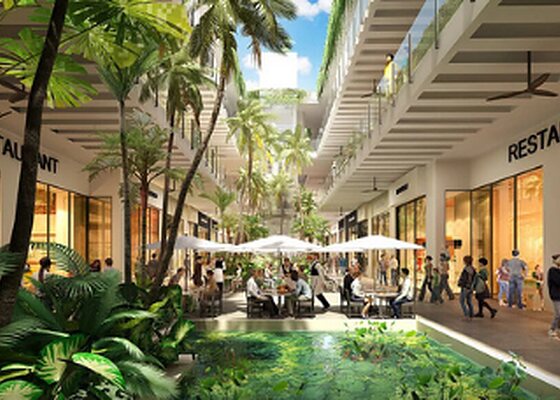 Bal Harbour Shops open-air mall north of Miami Beach